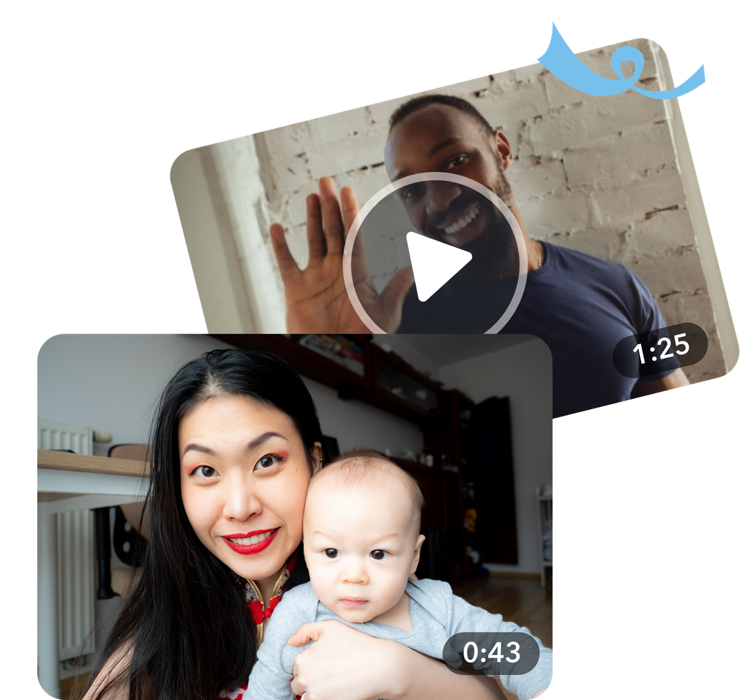 Baby Shower Video Maker Group Gift Idea Tribute